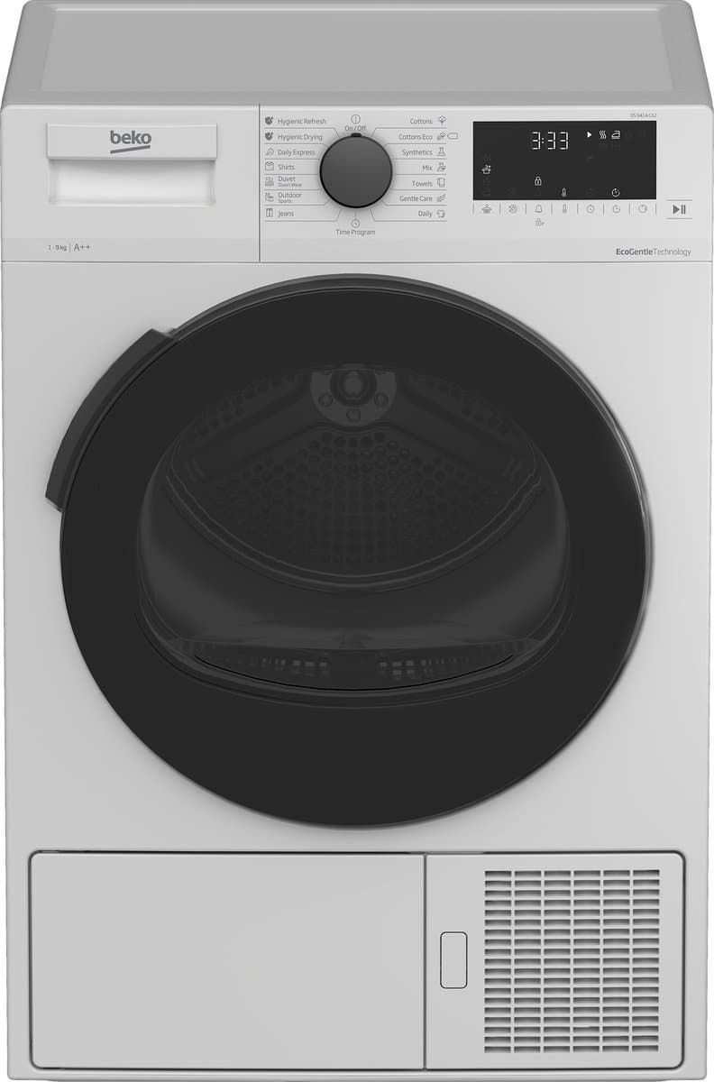 Beko DS9414CX2 wasdroger Vrijstaand Voorbelading 9 kg D Wit — afbeelding 1