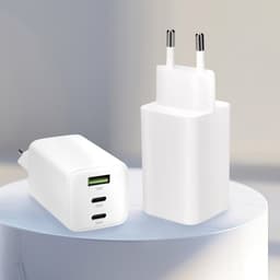 Mobiparts - 65 Watt Universele GaN QC Snellader 65W - USB-C - PD 3.0 - Geschikt voor o.a. Laptops, Tablets, Apple iPhone en Samsung Smartphones V2 — thumbnail 3