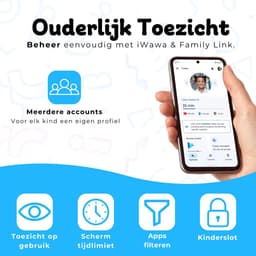 Bosstony Snelle Kids Tablet 10 inch - Ouderlijk Toezicht - 6000mAh Batterij - Android 13 - Incl Beschermpakket - Kindertablet vanaf 3 jaar — thumbnail 3