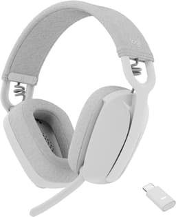 Logitech Zone Vibe Headset Draadloos Hoofdband Oproepen/muziek Bluetooth Wit — thumbnail 4