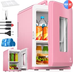 KESSER® Tafelmodel Koelkast 15 Liter AC DC 220-240V en 12V - Mini Koelkast Vrijstaand met Verwarmingsfunctie - Koelbox ideaal voor Auto en camperen - — thumbnail 21