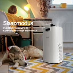 RYER Luchtreiniger XL - HEPA 13 filter + Koolstoffilter - CADR 350 m3/u - Helpt bij hooikoorts, allergieën, huisstofmijt en stof - Luchtkwaliteitsindicator - Slaapstand - Met App — thumbnail 2