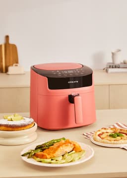 CREATE AIR PRO LARGE Enkel 6,2 l Vrijstaand 1800 W Heteluchtfriteuse Terracotta — thumbnail 3