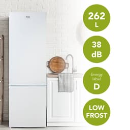 DOMO DO91335C Koelkast - Koel-vriescombinatie - 262L - D - Wit — thumbnail 6