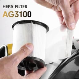 AG3100 Stofzuiger Zonder Zak - Gold - Stofzuigers - Vacuum Cleaner Zakloos - 8.5 Meter - 900W - Sterke Zuigkracht - HEPA Filter - Compact, Licht & Krachtig - Gemakkelijk Schoon Te Maken — thumbnail 10