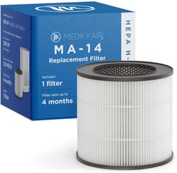 Medify Air MA-14 Vervangingsfilter – HEPA Filter H13 – 1 Stuk – Luchtfilter – Actieve Koolstof – Luchtzuivering — thumbnail 1