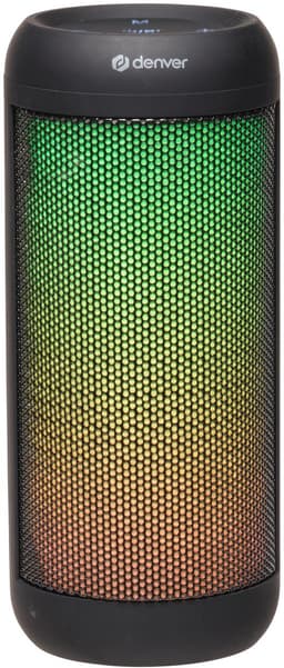 Denver Bluetooth Speaker Draadloos - 60W - Lichteffecten - Muziek Box - AUX - BTL63 - Zwart — thumbnail 4