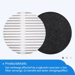 Replacements® Filters geschikt voor de AEG QX9 - 4 stuks — thumbnail 5