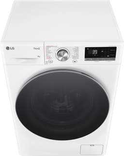 LG GC3R709S1 wasmachine 9 kg, AI DD en AI Wash voor slimme stofverzorging - TurboWash 39 voor sneller schoon - Hygiënisch wassen met stoom en ThinQ slimme bediening. Energieklasse A-10% — thumbnail 9