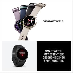 Garmin Vivoactive 5 - Sporthorloge - AMOLED-Scherm - 42 mm - Zwart — thumbnail 5