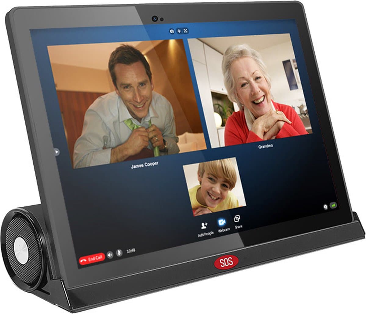 Lipa F50 senioren tablet - Tablet voor ouderen - Senioren telefoon 4G - Senioren mobiel 4G - Senioren smartphone - Met docking - 10.1 inch - 64 GB opslag - 4G SIM - Android 13 - SOS noodknop - GPS - Grote toetsen & dubbele speaker - Google Playstore — afbeelding 1