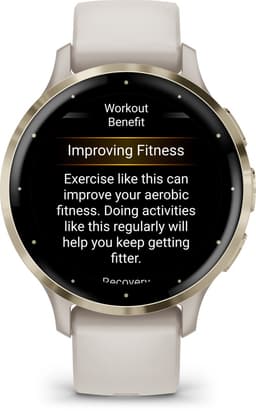 Garmin Venu 3s - Smartwatch - AMOLED-Scherm - 41mm - Ivory — thumbnail 14