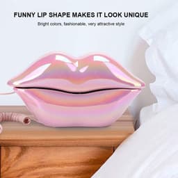 Store_8 - Liptelefoon - Vaste Telefoon - Uniek Design - Roze - Telefoon voor Decoratie - Kunsttelefoon - Geschikt voor Thuis en Kantoor - Lip Phone — thumbnail 5