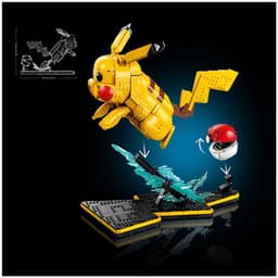 LEGO Pokémon Pikachu en Pokéball Bouwpakket voor Volwassenen en Woondecoratie - 72152 — thumbnail 14