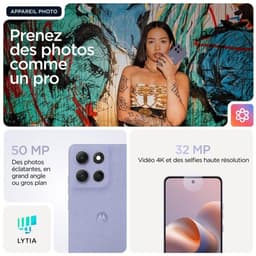 Motorola moto g86 5G - 8/256GB - Pantone Cosmic Sky (Lila) — thumbnail 14