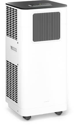 Klarstein Mobiele Airco Breeze Box 1,2 kWh, 3-in-1: koelen, ontvochtigen & ventileren, app & spraakbesturing, energieklasse A, voor ruimtes tot 51 m², vrijstaand met wielen, inclusief raamkit, wit - Airconditioner Mobiele Airconditioner,2 kW — thumbnail 1