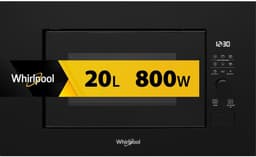 inbouw grill magnetron 20l 800w zwart - whirlpool - wmf200gnb — thumbnail 5