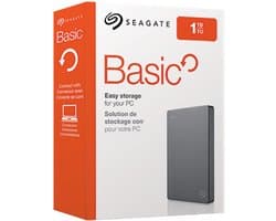 Seagate Archive HDD Basic externe harde schijf 1TB Zilver