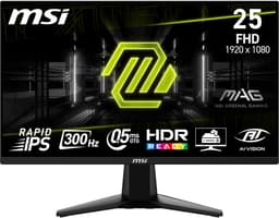 MSI MAG 255XF - Full HD Gaming Monitor - Rapid IPS - 300Hz - 24.5 Inch — thumbnail 1