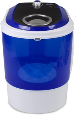 REN® Camping Wasmachine - Mini Wasmachine - Wasmachines - 2 kg per Wasbeurt - Met Timer - Blauw - 39cm x 37cm x 51cm — thumbnail 1