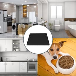 Quvo® Lekbak Wasmachine - Lekbak - Anti Trillingsmat Wasmachine - Lekbak Wasmachine 60x60 x - Grijs - Lekbak Wasmachine Universeel - 60cm x 60cm x 2cm — thumbnail 6