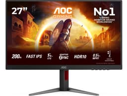 AOC 27G4HA - Full HD IPS Gaming Monitor - G-Sync Compatible - Ergonomisch - 200Hz - 27 inch — thumbnail 12