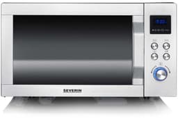 Severin MW 7777 Combi magnetron – Glazen Bodem zonder Draaiplateau – Ultra-Hetelucht tot 230 °C - 25 Liter - RVS — thumbnail 24