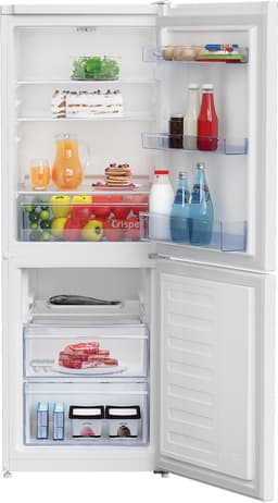 Beko RCSA240K40WN - Koel- en vriescombinatie - Vrijstaand - 229 l - E label - Wit - 38 dB - Vers zone compartiment — thumbnail 3