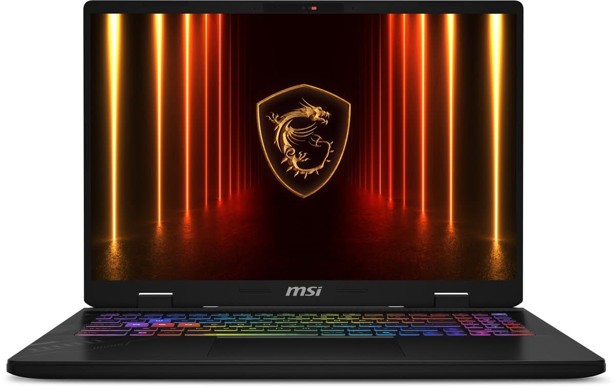 MSI Crosshair 16 HX AI D2XWGKG-005NL - Gaming Laptop - Core Ultra 7 - RTX 5070 - 16GB/1000GB - 240 Hz - 16 inch — afbeelding 1