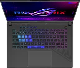 ASUS ROG Strix G16 G614FR-RV014W - Laptop - 16" WUXGA - AMD Ryzen 9 7940HX - NVIDIA GeForce RTX 5070 Ti - 32 GB DDR5 - 2 TB SSD - Windows 11 Home - QWERTY - zwart, grijs — thumbnail 4