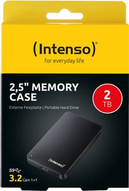 (Intenso) 2,5inch Memory Case 2 TB - Portable Externe HDD - 2TB - USB 3.2 Super Speed — thumbnail 6