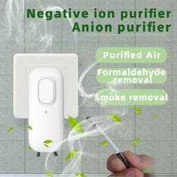 PolderGoods - luchtreinigers - plug-in met negatieve ionengenerator Geurverwijdering voor thuis - 50m3/h - wit — thumbnail 4