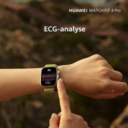 HUAWEI WATCH FIT 4 Pro - Zwart Fluorestomeer horlogeband | Ultra slank design | ECG functie | Geavanceerde sportmodi | Tot 10 dagen batterijduur | Compatibel met iOS & Android — thumbnail 12
