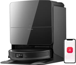Roborock Saros 10R-Robotstofzuiger Met Dweilfunctie-22000Pa-7,98 cm Ultraslank Ontwerp-Vuildetectiesysteem-80℃ Warmwatermopwas-Zelfreinigend Station & Anti-Klit Borstels-Slimme spraakassistent-S8 maxv ultra Upgrade — thumbnail 1