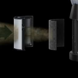 Dyson Purifier Hot+Cool HP1 - Luchtreiniger - Ventilator - Verwarmingsfunctie - HEPA filter - Wit — thumbnail 12