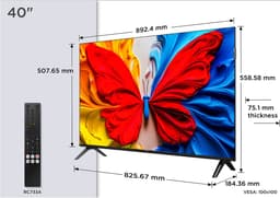 TCL 40S59K - 40 inch - Full HD QLED - 2025 - Smart TV — thumbnail 8