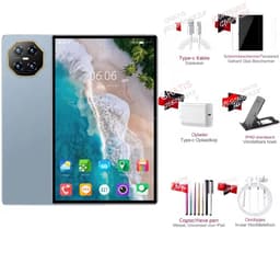 Pad 8 Pro Snapdragon 8gen2 Android Tablet 11Inch Hd 16GB 1TB 12000 Mah 5G Dual Sim Wifi Tafels Pc - Blue — thumbnail 1