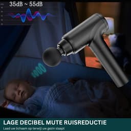 mavoa® Massage gun - massage pistool - theragun - Zwart — thumbnail 5