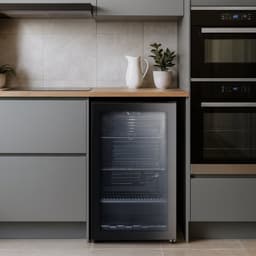 Salora BEVERAGECOOLER93B - Koelkast Tafelmodel - Koelkast - Koelkasten Vrijstaand - 93 l - Glazen deur — thumbnail 3