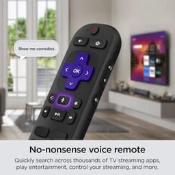 32-Inch Smart TV met 720p HD Beeldkwaliteit en Spraakbediening – Ideaal voor Streaming en Gaming — thumbnail 2