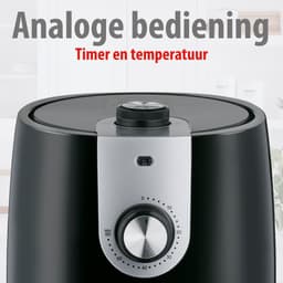 alpina Airfryer 2L - Heteluchtfriteuse 1-4 Personen - Air Fryer met Timer - Instelbare Temperatuur 80 tot 200 Graden - met Timer Functie - Heteluchtoven 900W — thumbnail 5