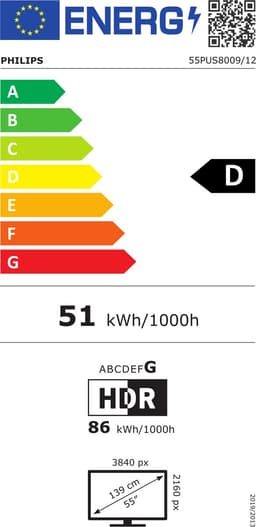 Philips 55PUS8009 - 55 inch 4K LED - 2024 - Smart TV — thumbnail 2