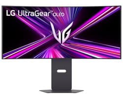 LG UltraGear 34GX900A-B - Curved QHD OLED Gaming Monitor - 240Hz - USB-C 65W - 34 Inch