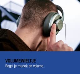 Fresh 'n Rebel Clam Blaze 2 – Draadloze Bluetooth Koptelefoon – 80 uur Speelduur – Inclusief App - Met volume wiel - True Blue — thumbnail 6