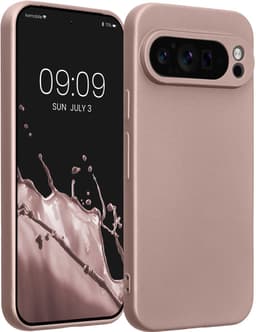 kwmobile metallic telefoonhoesje van TPU - geschikt voor Google Pixel 9 Pro - Flexible case voor smartphone - In metallic arctische bes — thumbnail 1