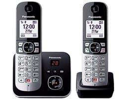 Draadloze telefoon met antwoordapparaat en dubbele handsets - Blokkeer ongewenste oproepen