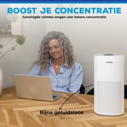 Sofresh luchtreiniger met app - 30 m² - Automatische stand + 6-in-1 filtersysteem - Luchtkwaliteitsindicator - Ionisator - UV - Luchtfilter - Air purifier met HEPA-filter — thumbnail 6