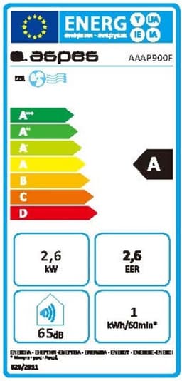 Draagbare Airconditioning 9000 BTU – Enkele Koeling met LED-Display en Afstandsbediening — thumbnail 9