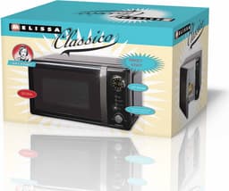 Melissa Vrijstaande Solo-Magnetron - 20 liter - 700W - Retro - 16330132 - Zwart — thumbnail 3