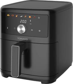 Tomado TAF6001B - Airfryer XXL - 6 liter - Hetelucht friteuse - 1000 gr friet - Digitaal display - Zwart — thumbnail 3